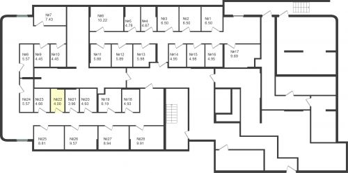 Кладовки, 4 м²
