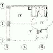 1-комнатная квартира 37,04 м²