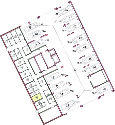Кладовки, 4.6 м²