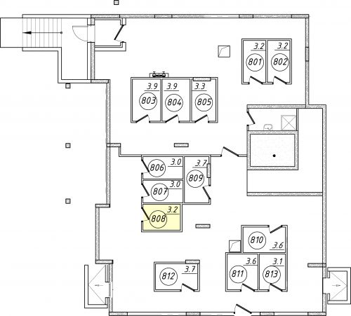 Кладовки, 3.2 м²
