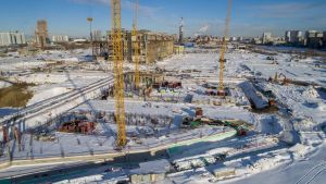 Разработка котлована, монолитные работы