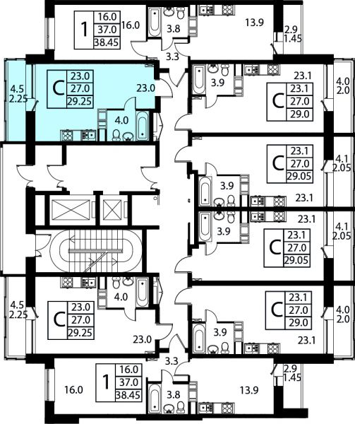 Студия до 29.25