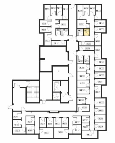Кладовки, 2.5 м²
