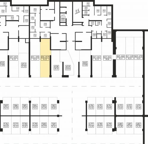 Машиноместа, 16.56 м²