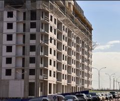 Корпус 4: монолитные работы, кладка стен