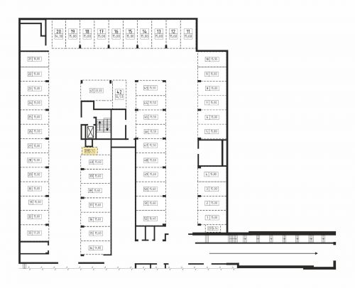 Машиноместа, 4.2 м²