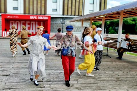 Московская весна Победы: атмосферный исторический фестиваль на улицах города