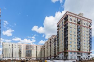 Корпус 8: фасадные работы