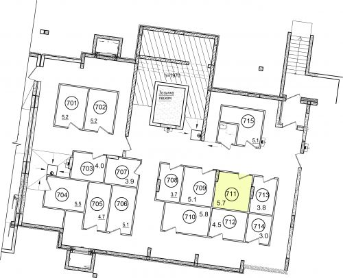 Кладовки, 5.8 м²