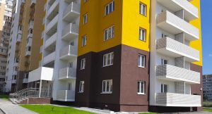Фасадные работы, монтаж остекления