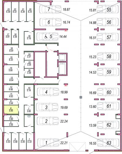 Кладовки, 4.5 м²
