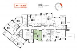 1-комнатная квартира 25,7 м²