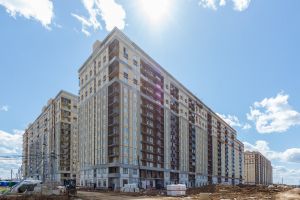 Корпус 7: фасадные работы