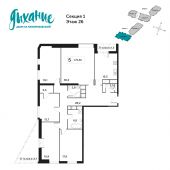 5-комнатная квартира 160,4 м²