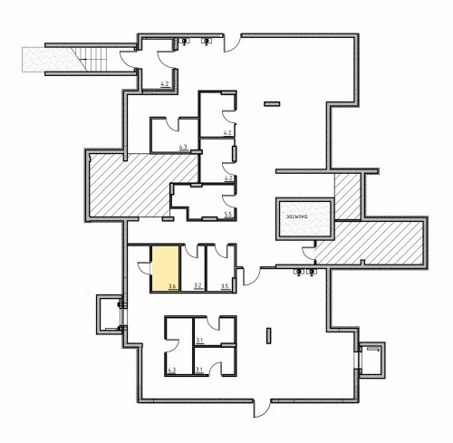 Кладовки, 3.6 м²