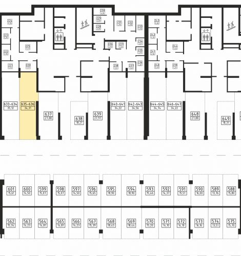 Машиноместа, 16.56 м²