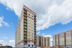 Корпус 9: фасадные работы