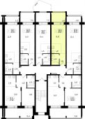 1-комнатная квартира 32,25 м²
