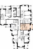 1-комнатная квартира 33 м²
