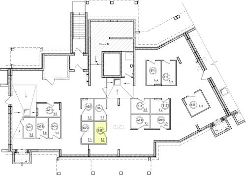 Кладовки, 3.3 м²