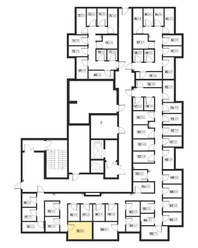 Кладовки, 8.4 м²