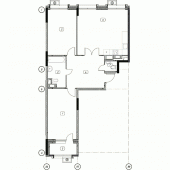 2-комнатная квартира 77,4 м²
