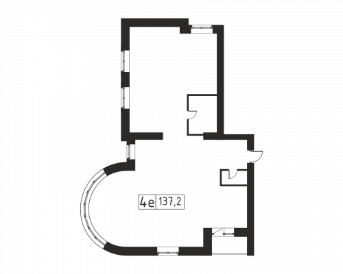 3-комнатная, 142 м²