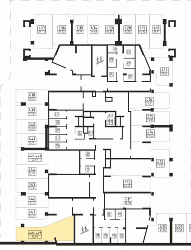 Машиноместа, 13.89 м²