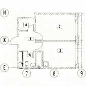 1-комнатная квартира 36,84 м²