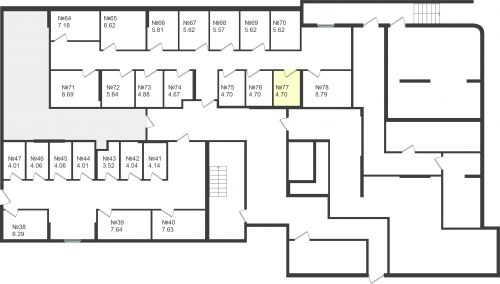 Кладовки, 4.7 м²