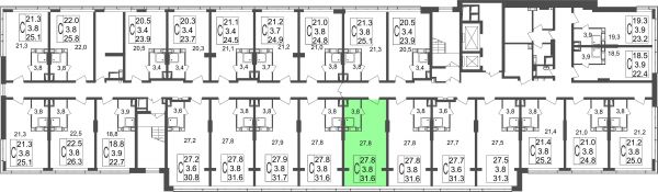 Апарт-студия до 31.6