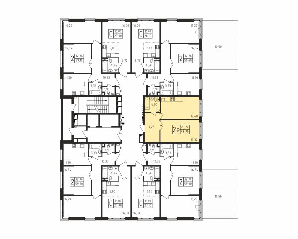 1 комната до 48.7
