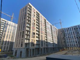 Корпуса 1-4: фасадные работы, благоустройство территории
