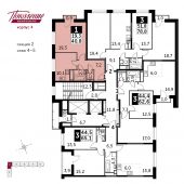 1-комнатная квартира 40,8 м²