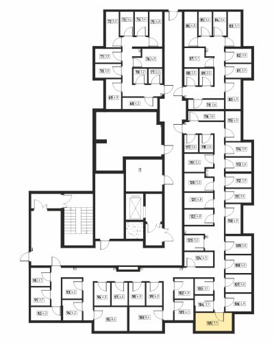 Кладовки, 7.1 м²