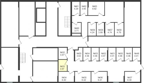 Кладовки, 3.97 м²