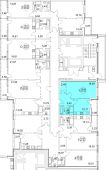 1-комнатная квартира 41.31 м²