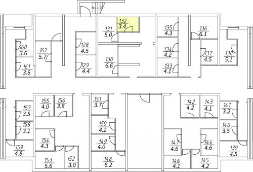 Кладовки, 3.4 м²