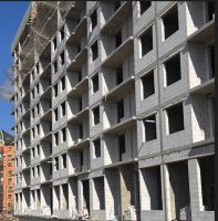 Корпус 4: монолитные работы, кладка стен