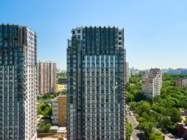 Фасадные работы, монтаж остекления