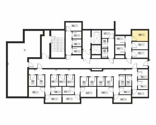 Кладовки, 6.5 м²