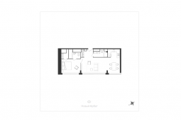 1-комнатная квартира 43 м²