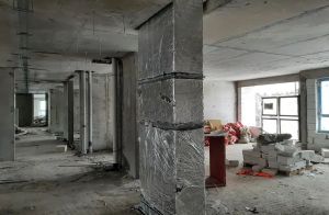 Корпус 4: кладка стен, монтаж коммуникаций