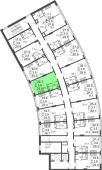 1-комнатная квартира 23,9 м²