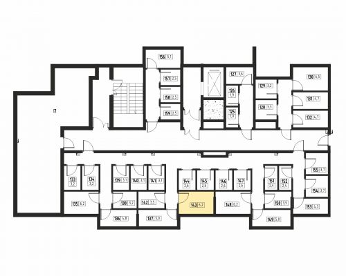 Кладовки, 6.2 м²