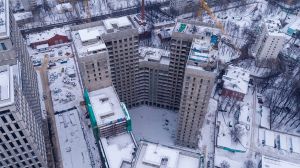 Монолитные работы, остекление