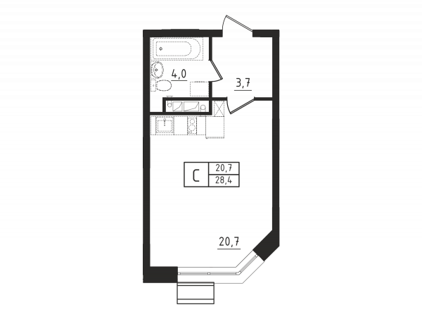 Студия до 28.4
