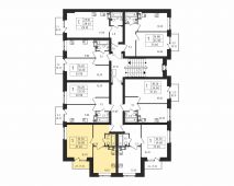 1-комнатная квартира 36,1 м²