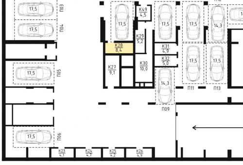 Кладовки, 8.4 м²