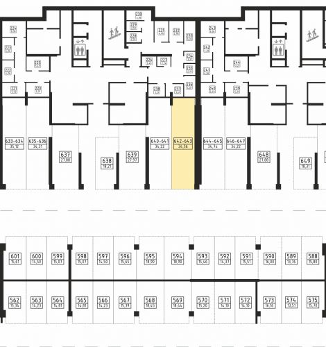 Машиноместа, 16.25 м²
